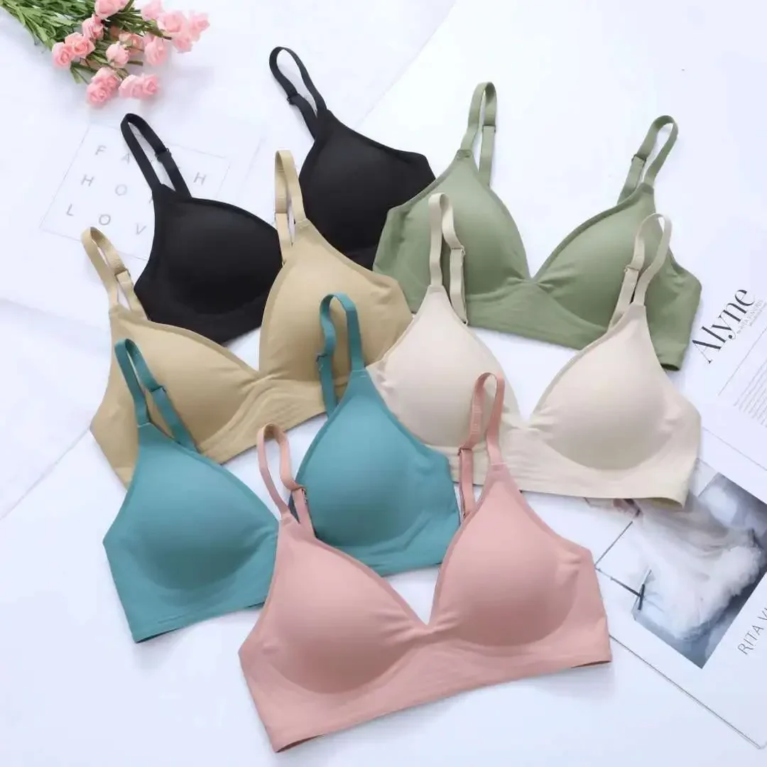 Latex Jelly Underwear Seamless - Sleep Bra Bralette recension och pris