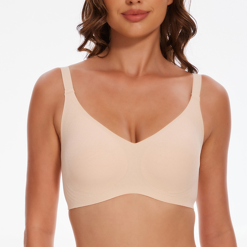 Seamless Flowers Patterned Wir - Wirefree Bra Comfort recension och pris